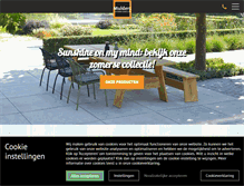 Tablet Screenshot of mulderstuinmeubelen.nl